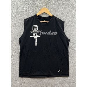 Nike Air Jordan Basketball Hoop 23 Vintage Y2K Tank Top Men’s Size XL